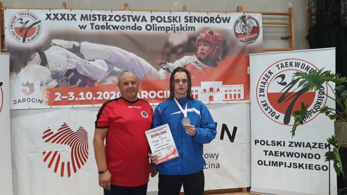 Maurycy Miszczak, reprezentant Uczniowskiego Klubu Sportowego „HIDORI” Olecko 