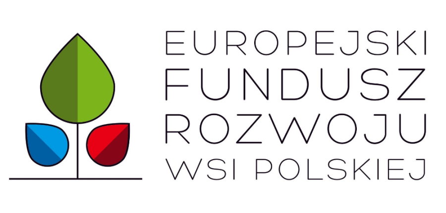 Plakat z napisem Europejski Fundusz Rozwoju Wsi Polskiej